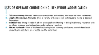 Token Conditioning Theories of learning in detail psychology.pptx