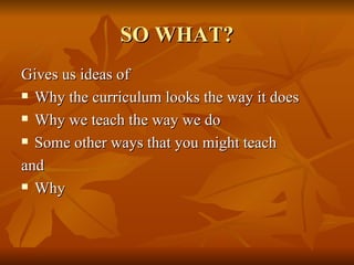 Understanding Learning Mod Theories Of Learning mod | PPT