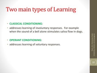 Theories of learning | PPTX