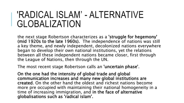 Theories of media globalizaiton | PPT