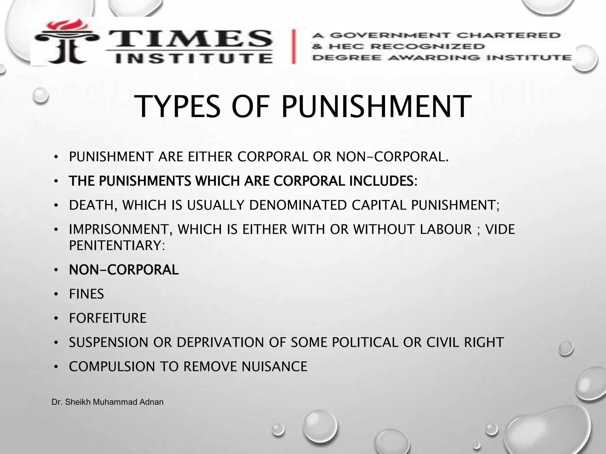 Theories of punishment | PPT