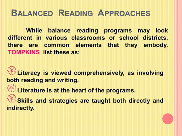 Theories of Reading Instruction | PPTX | Education