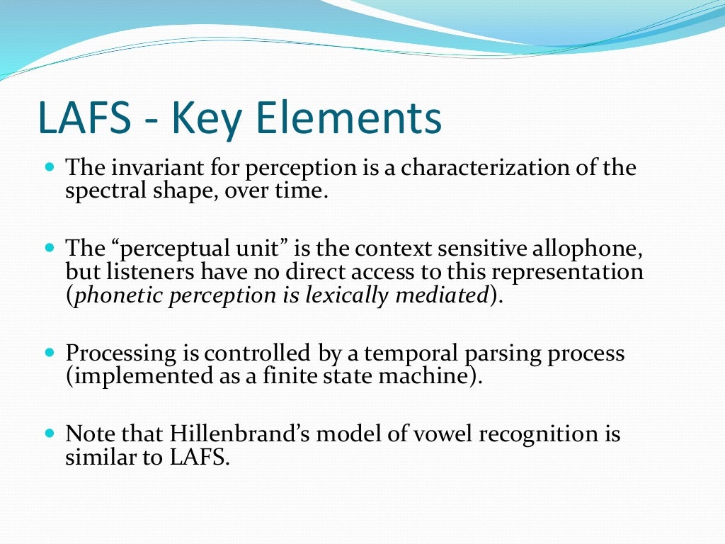 speech perception definition speech perception definition