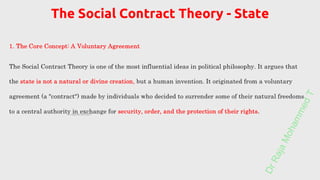 Theories of State Origin Social Contract Divine Right Evolutionary ...