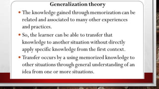Theories of transfer of learning paper 2.pptx