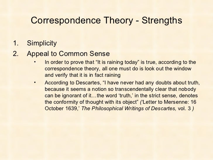 Theories of Truth Powerpoint