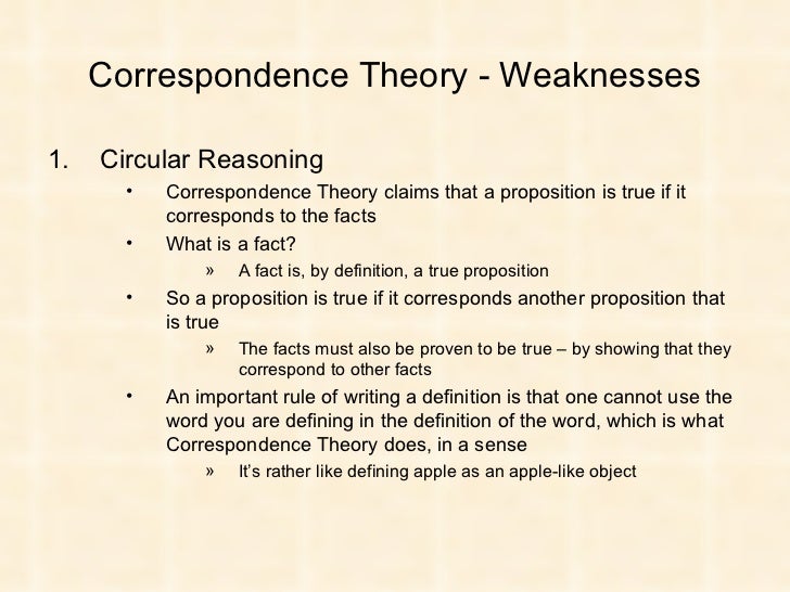 Theories of Truth Powerpoint