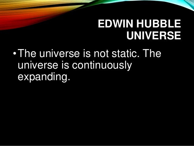 Theories on the origin of the universe