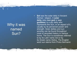 Sun Namesake THEORIES ON THE ORIGIN OF THE UNIVERSE AND THE SOLAR SYSTEM.pdf