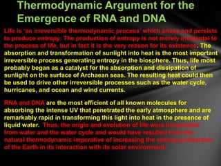 The origin and evolution of life on earth | PPTX