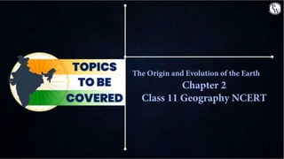 The Origin and Evolution of the Earth Chapter 2 __ Class 11 Geography ...