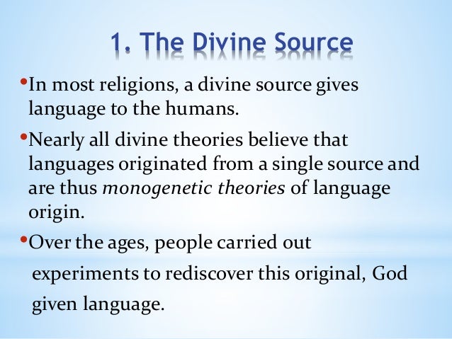 the origin and history of the human language In search of the first language the very history of who we are, through our language, modern human language must have been in existence by forty thousand. the origin and history of the human language In search of the first language the very history of who we are, through our language, modern human language must have been in existence by forty thousand.