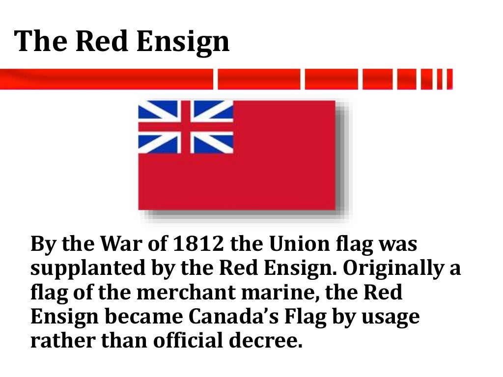 The Origin of the Canadian Flag