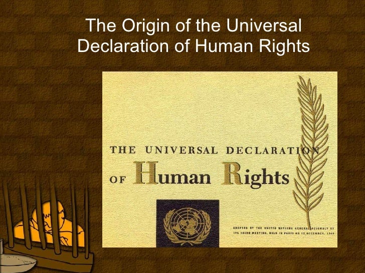 Deontology universal declaration of human rights