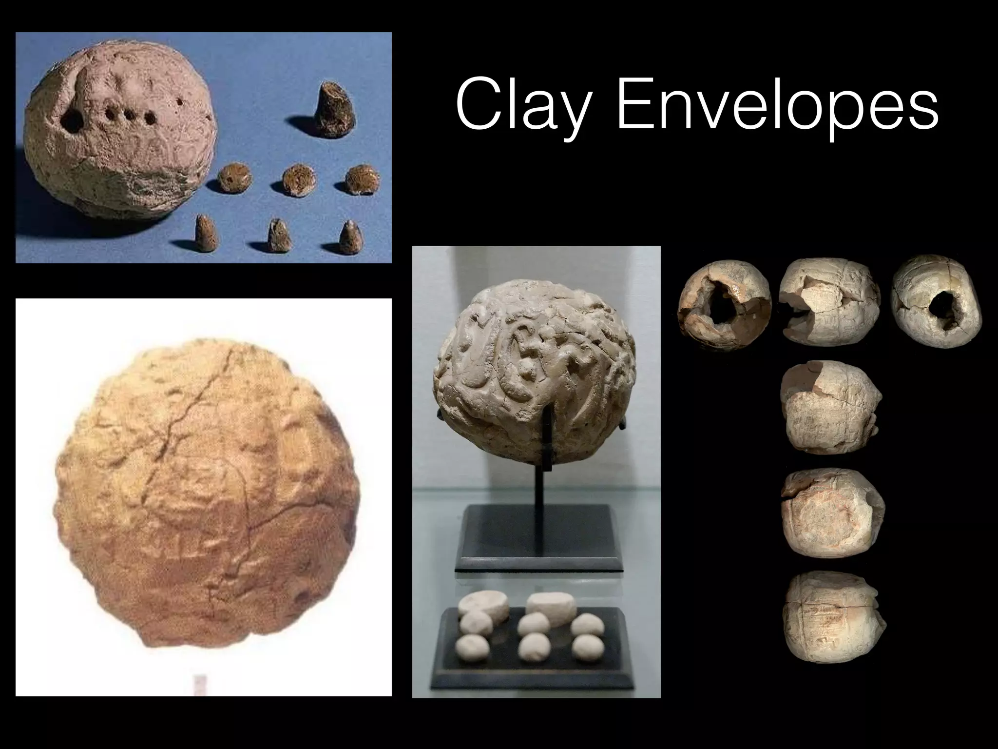Clay Envelopes
 