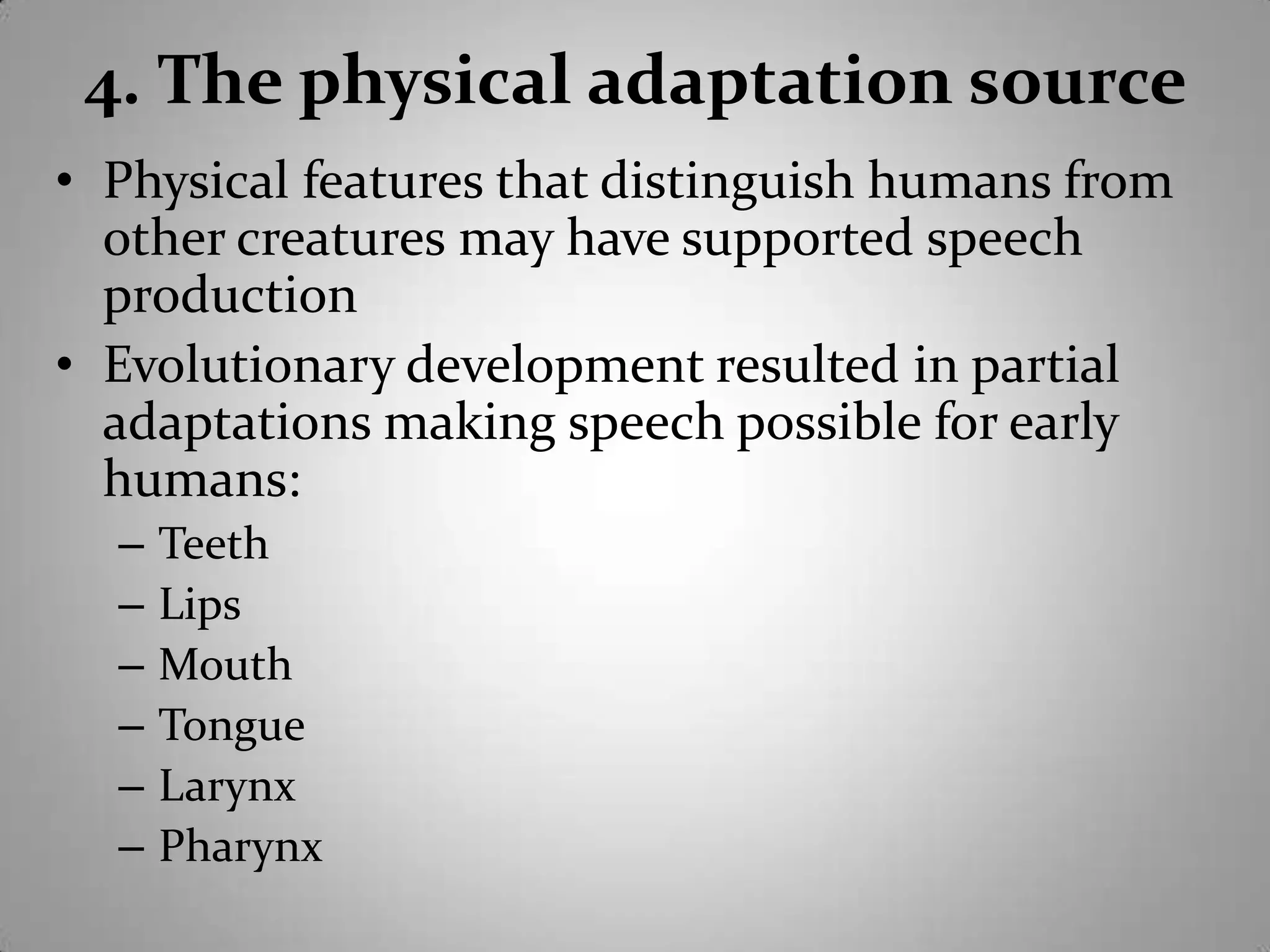 The origins of language | PPTX