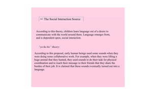 Yoheho The Origins Of Language (1).pptx