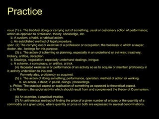Theorising Practices - Practicing Theories | PPT
