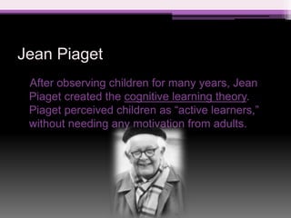 jean piaget active learning