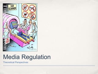 Media Regulation Theoretical Perspectives 