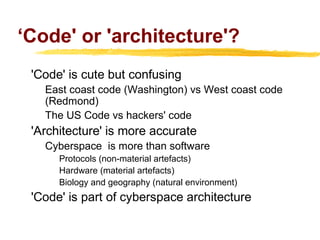Theory Cyberspace | PPT