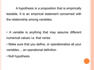 Theory meaning and elements | PPT