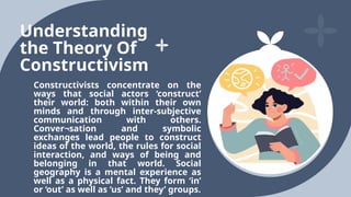 THEORY-OF-CONSTRUCTIVISM: The Contemporary World | PPTX