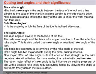 Theory of-metal-cutting | PDF