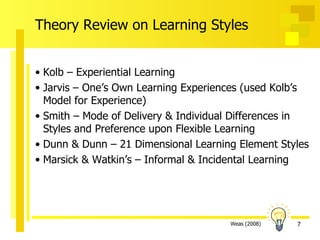 Theory Paper Presentation for Ed. D. Program | PPT