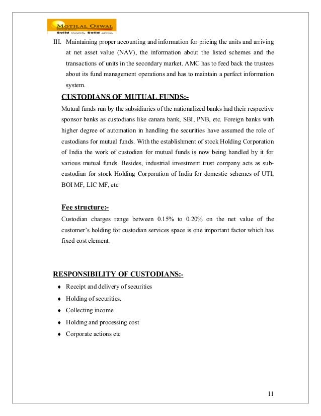 mutual fund accounting