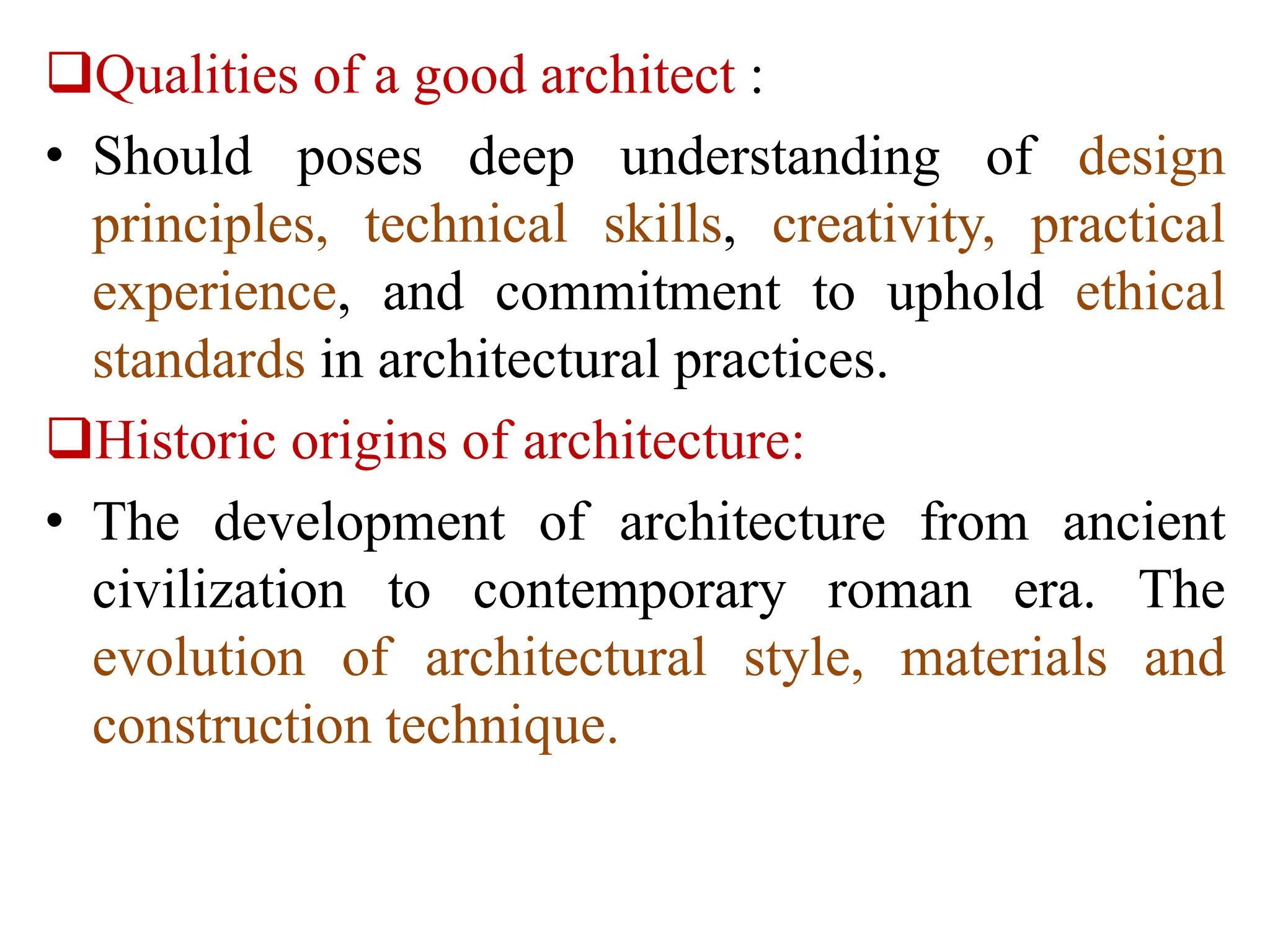 Photo inspiration: Theory 6 Architectural Theory One Pptx Photo Inspiration