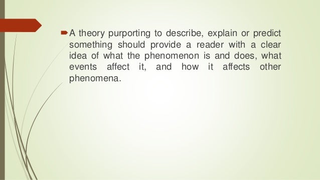 Examples of theoretical framework in quantitative research picture