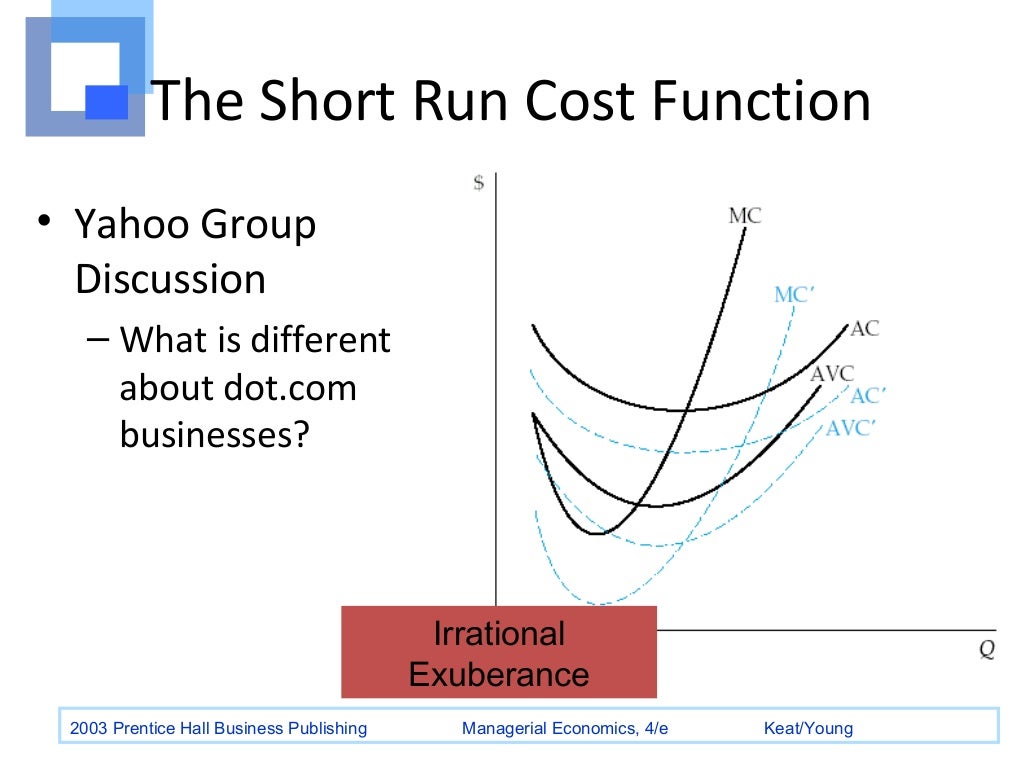 Theory and estimation of cost