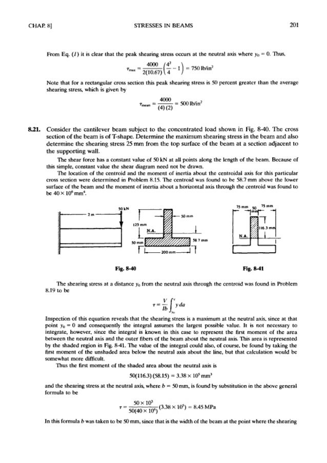 Theory and problems of strength of materials