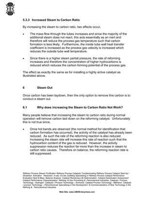 Theory of Carbon Formation in Steam Reforming | PDF