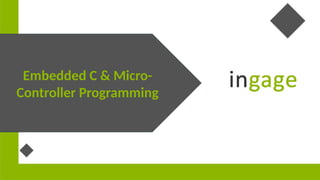 Comprehensive Embedded C and Microcontroller Programming for IoT and ...
