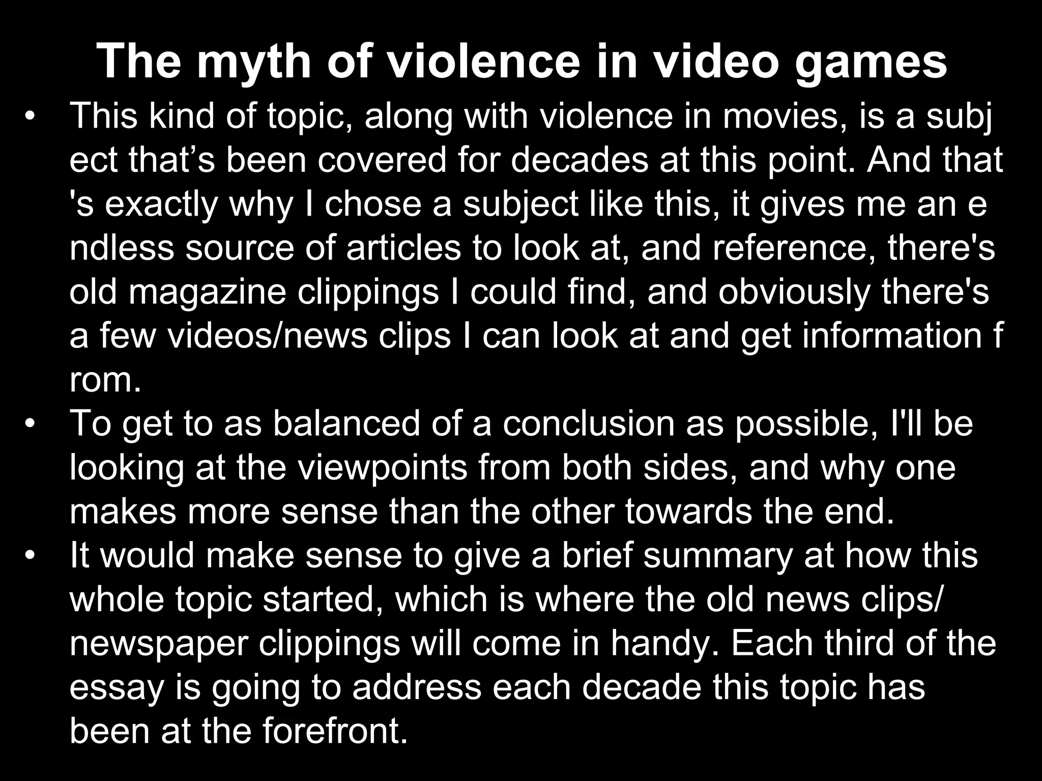 Theory essay powerpoint