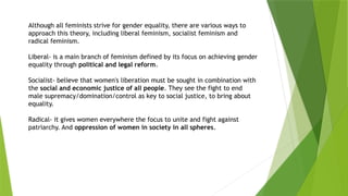 Understanding Feminist Theory: History, Waves, and Gender-Based ...