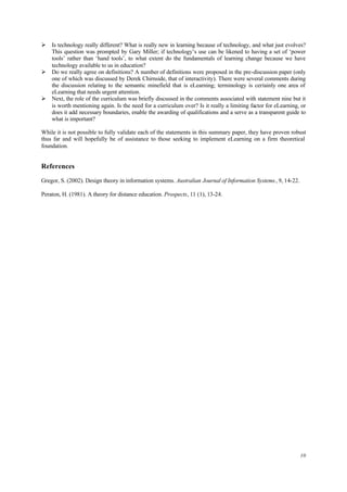 Theory For E Learning | PDF