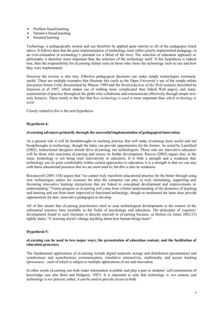 Theory For E Learning | PDF