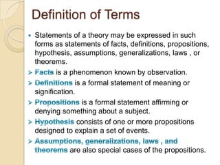 Theory in Education | PPT