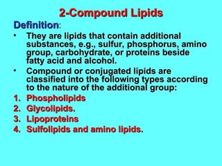 Theory Lecture 9-13 Chemistry of Lipids imran best (3).ppt