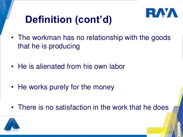 Alienation Definition