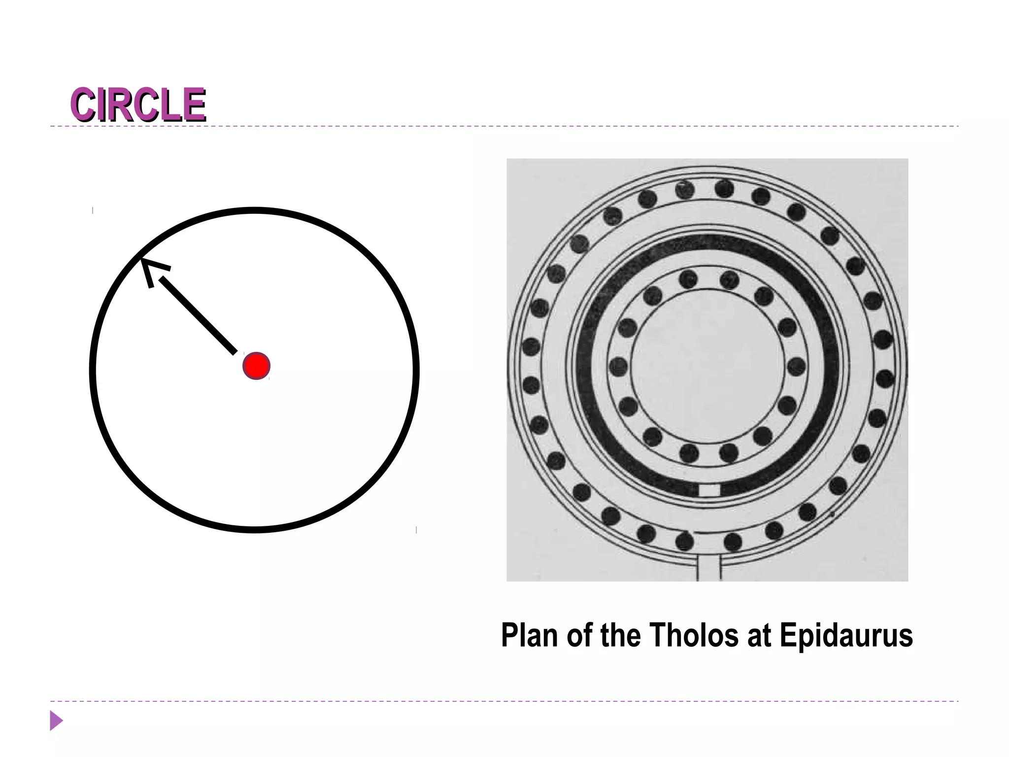 CIRCLECIRCLE
Plan of the Tholos at Epidaurus
 