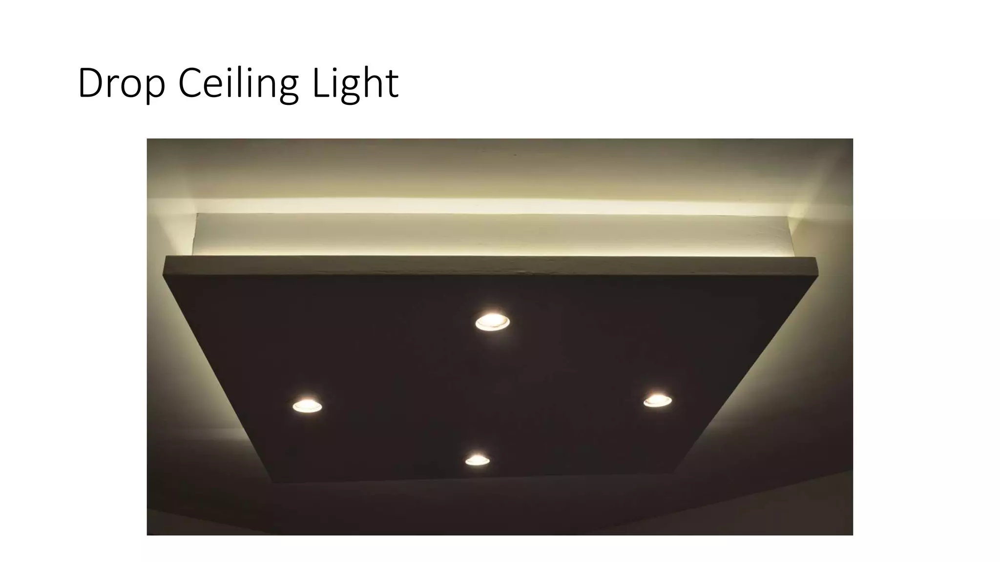 Drop Ceiling Light
 