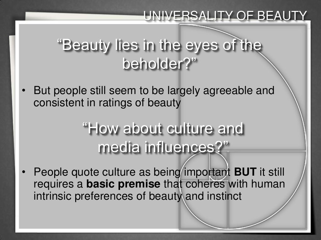Theory of Beauty