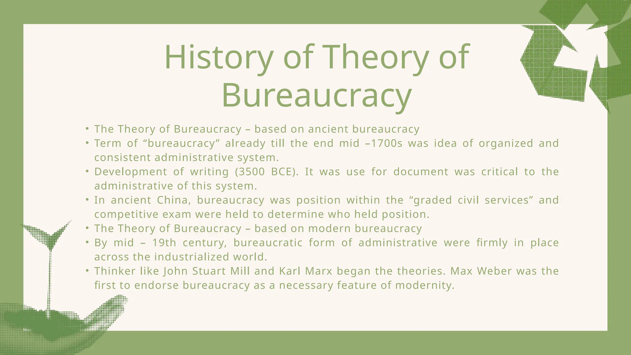 Theory of Bureaucracy Power Point P.pptx