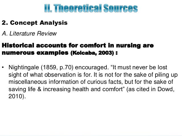 Theory Of Comfort
