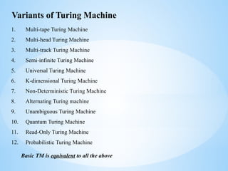 THEORY OF COMPUTATION MOD 6 where we can learn cse | PPTX