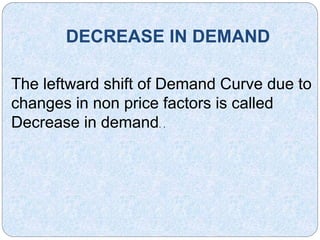 define decrease in demand law of demand (article)... Theory of consumer behavior | PPTX